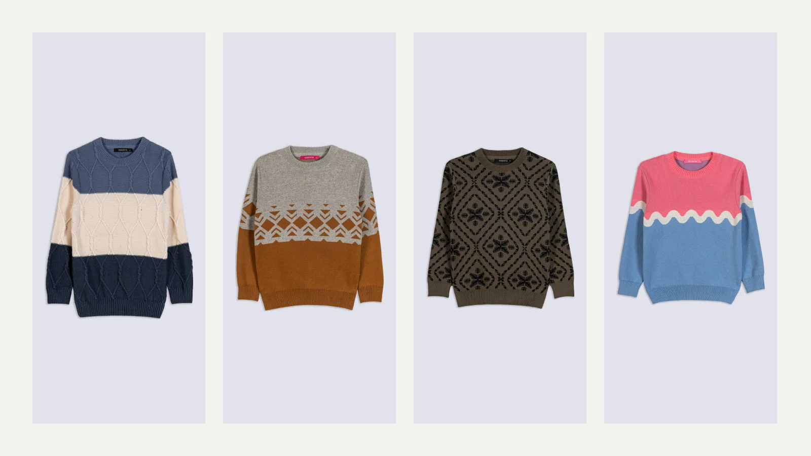 Essentia kids' winter sweaters 2026 for boys and girls